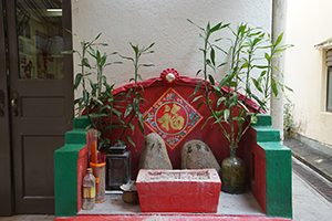 Street shrine, Cheung Chau, 25 September 2016