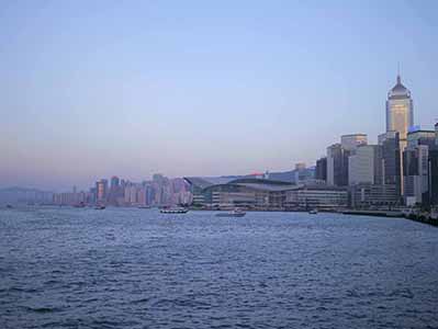 View of Wanchai, 5 September 2012