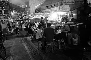 Dai pai dong at Stanley Street, Central, 8 November 2016
