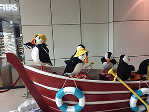 IFC mall Christmas decorations, 20 November 2016