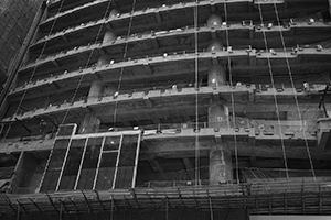 33 Des Voeux Road West under construction, Sheung Wan, 7 December 2016