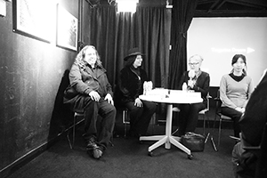 Members of German music group Tangerine Dream, Black Box Studio, Goethe-Institut Hongkong, Hong Kong Arts Centre, Wanchai, 23 February 2017