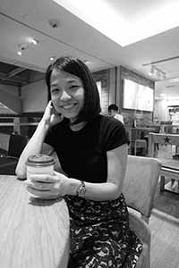 Dinner with an ex-student, Central, 27 July 2017