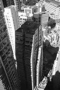 Looking west over Sai Ying Pun, from Sheung Wan, 29 August 2017