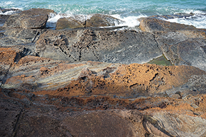 Rocks, Tung Ping Chau, Mirs Bay, 26 November 2017