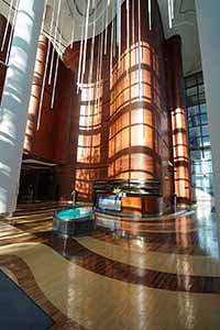 Building lobby, Cyberport, 14 January 2018