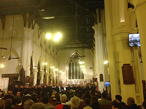 St. David's Day concert in St. John's Cathedral, Central, 1 March 2018