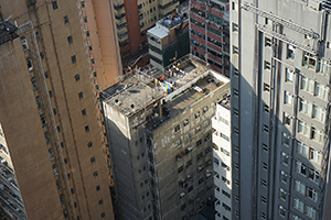 View from a high floor, Sheung Wan, 16 February 2019