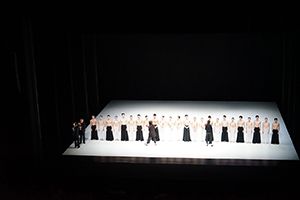 Cloud Gate Dance Theatre taking their bows, Grand Theatre, Hong Kong Cultural Centre, Tsim Sha Tsui, 21 February 2019