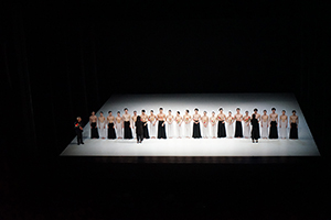 Cloud Gate Dance Theatre taking their bows, Hong Kong Cultural Centre, Grand Theatre, Tsim Sha Tsui, 21 February 2019