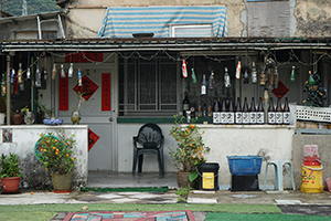 Village house close to the Pat Sin Leng Country Park, 24 February 2019