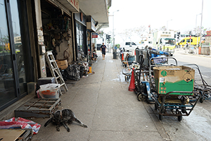 Street view, Kennedy Town, 27 February 2019