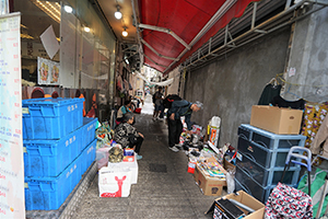 Back alley, Sham Shui Po, 5 February 2019