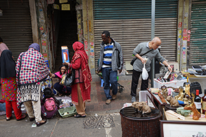 Flea market, Ki Lung Street, Sham Shui Po, 5 February 2019