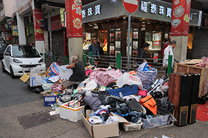 Flea market, Sham Shui Po, 5 February 2019