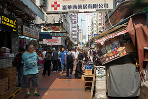 Street scene, Sham Shui Po, 19 March 2019