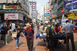 Street scene, Sham Shui Po, 19 March 2019