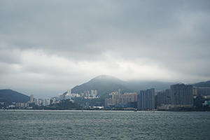 Hong Kong Island viewed from Lamma Island, 24 March 2019