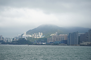 Hong Kong Island viewed from Lamma Island, 24 March 2019