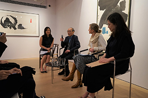 Wucius Wong, speaking at Alisan Fine Art, Lyndhurst Terrace, Central, 25 March 2019