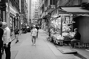 Street view, Hillier Street, Sheung Wan, 29 March 2019