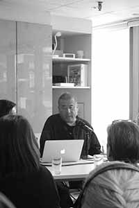 Lecture by Zhang Peili, Asia Art Archive, Sheung Wan, 28 March 2019