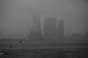 Victoria Harbour and West Kowloon, 8 March 2019