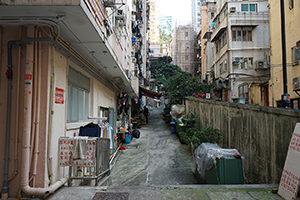 Back alley near King's Road, North Point, 12 March 2019