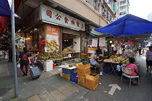 Market scene, Yau Ma Tei, 11 May 2019
