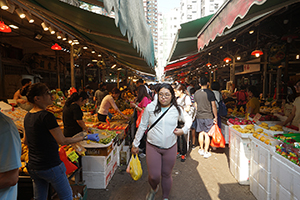 Yau Ma Tei Fruit Market, Kowloon, 11 May 2019