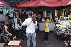 Cheung Chau during the Bun Festival, 12 May 2019