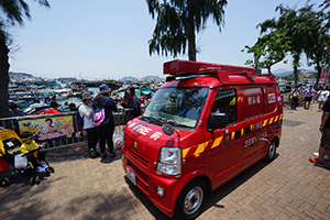 Small Fire Services Department vehicle, Cheung Chau, 12 May 2019