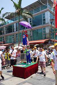 Parade during the Bun Festival, Cheung Chau, 12 May 2019