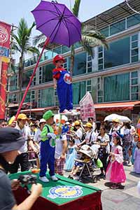 Parade during the Bun Festival, Cheung Chau, 12 May 2019