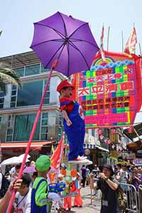 Parade during the Bun Festival, Cheung Chau, 12 May 2019