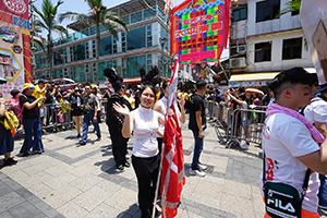 Parade during the Bun Festival, Cheung Chau, 12 May 2019