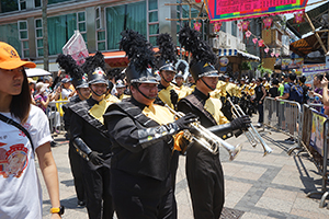 Parade during the Bun Festival, Cheung Chau, 12 May 2019