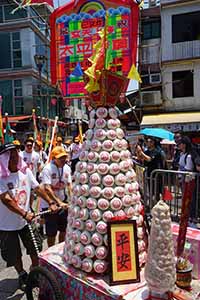Parade during the Bun Festival, Cheung Chau, 12 May 2019