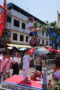 Parade during the Bun Festival, Cheung Chau, 12 May 2019