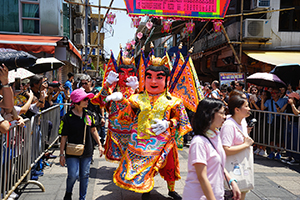 Parade during the Bun Festival, Cheung Chau,  12 May 2019