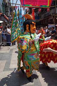 Parade during the Cheung Chau Bun festival, 12 May 2019