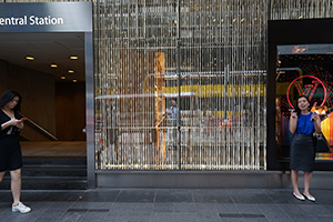 Exterior of Louis Vuitton shop, Pedder Street, Central, 17 May 2019