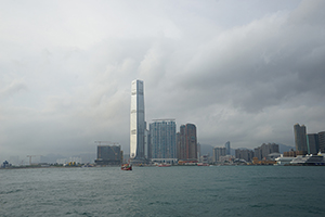 International Commerce Centre and Victoria Harbour, 17 May 2019