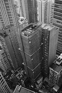 Construction site on Ko Shing Street, Sheung Wan, 27 May 2019