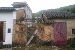 Derelict building, Lai Chi Wo, 26 May 2019