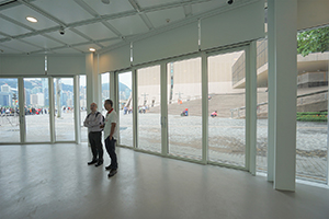 Inside the newly renovated Hong Kong Museum of Art, Kowloon, 9 May 2019