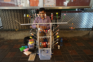 A flour figure stall, Mei Foo, 10 May 2019