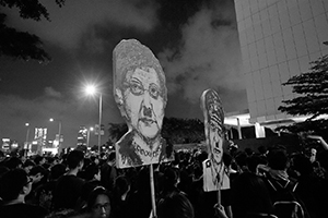 Anti-extradition bill protesters at Tim Wa Avenue, Admiralty, 16 June 2019