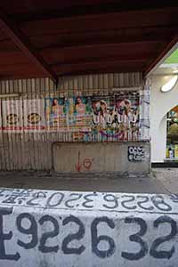 Graffiti and posters, Yau Ma Tei, 2 June 2019