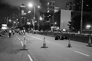 Anti-extradition bill protesters at Lung Wo Road, Admiralty, 17 June 2019